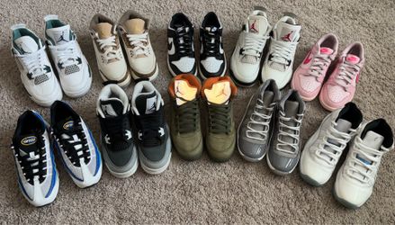 Youth Jordan & Nikes (Size 3Y - 4.5Y)