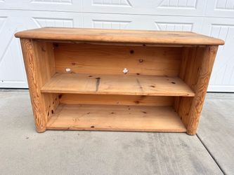 Solid wood Entertainment center