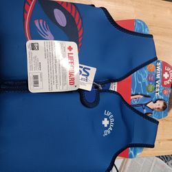 Life Guard Size M Alarge For Little Kids