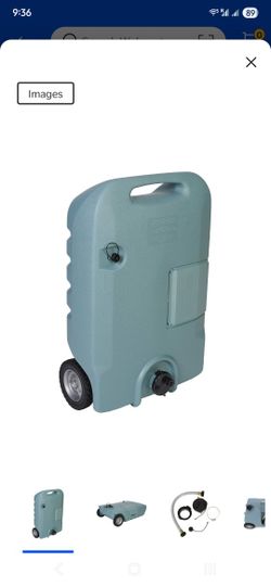 Tote-N-Stor 25 Gallon Portable RV Sewage Waste Tote Carrier