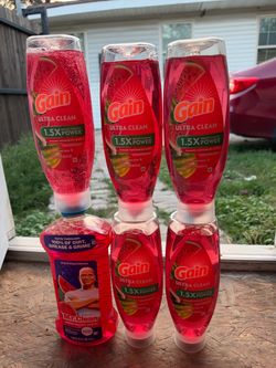 Gain Ultra Clean Dish Soap & Mr. Clean Bundle