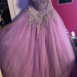 Light Purple Quinceanera Dress 