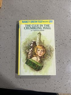 The Clue In The Crumbling Wall Nancy Drew Hardcover