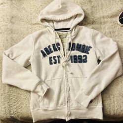 Abercrombie, men’s, zip up sweatshirt size large