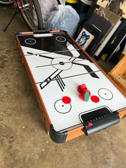 Tabletop Air Hockey Table with Accessories