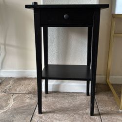 A All Black Dresser 2ft And 4.5 Inch Tall In Height And 1ft 5.5 Inches Wide And 1ft 2inches In Length