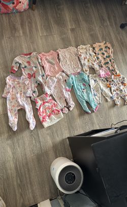 Baby Girl Clothes Size NB-9mos