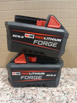 Milwaukee M18 FORGE 6.0 Batteries