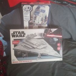 2 Brand New Star Wars Model Kits