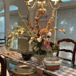 Variety Silk Flowers Arrangement 