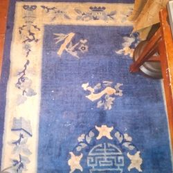 Original Antique Oriental Rug