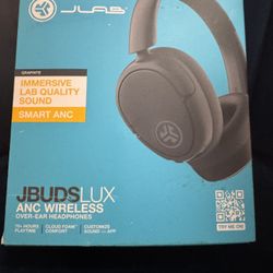 JLab JBuds Lux Smart ANC Wireless Over-Ear Headphones