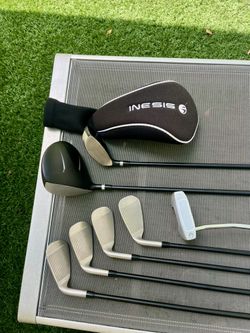 Inesis 100 Men’s Graphite Golf Set — 7 Clubs, Great Beginner Set