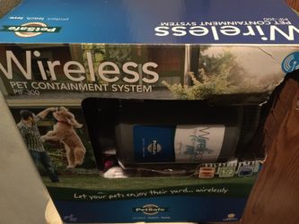 WIRELESS PET CONTAINMENT SYSTEM NEW
