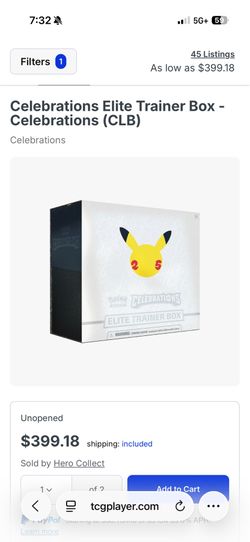 Pokemon celebration ETB