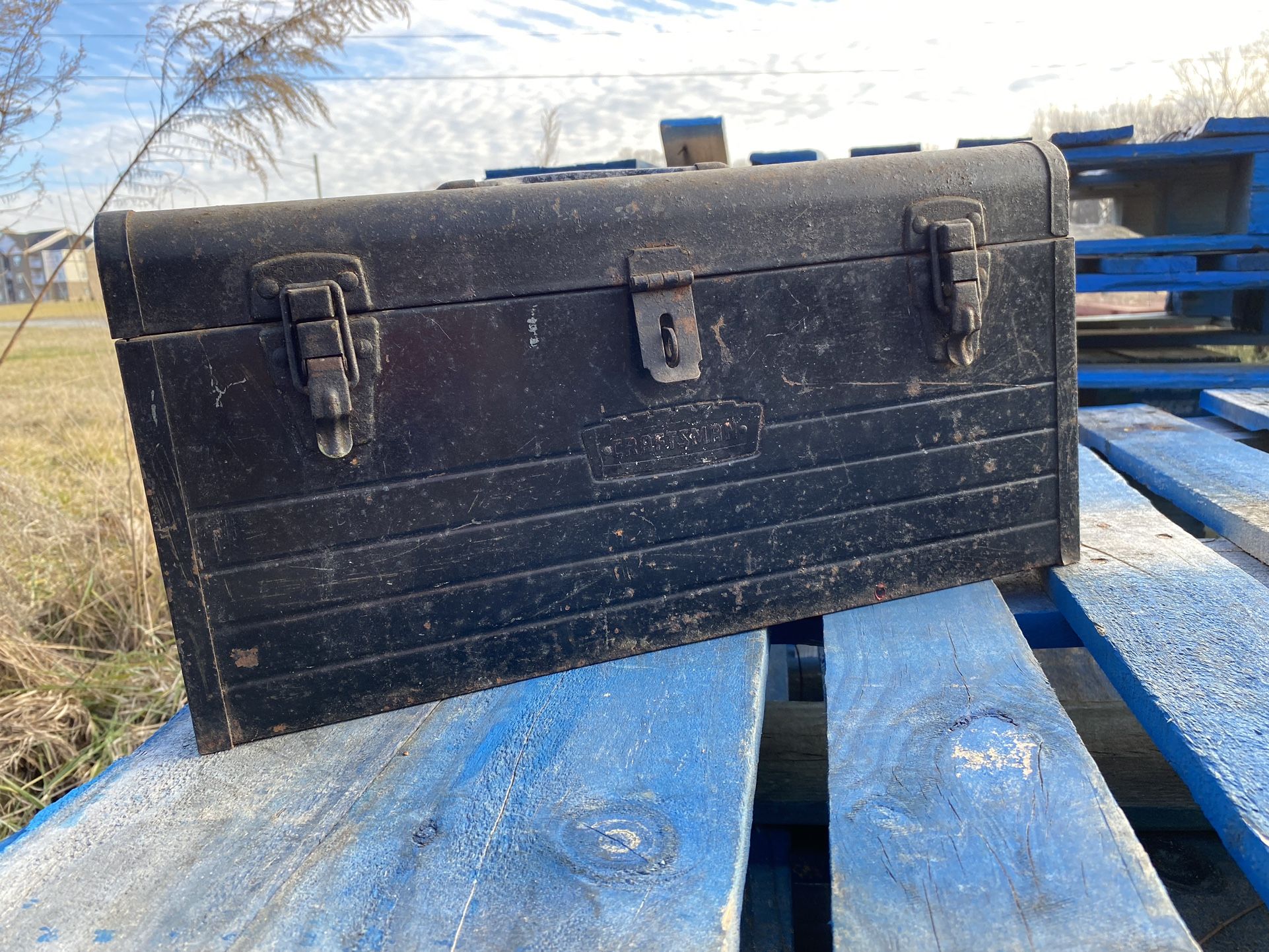 Black Craftsman Toolbox