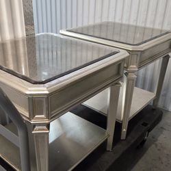 Set Of 2 Z Gallerie End Tables