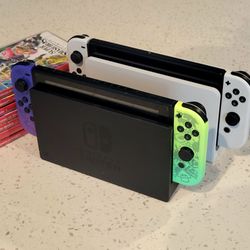 Nintendo Switches for Sale (OLED and Splatoon Limited Edition)