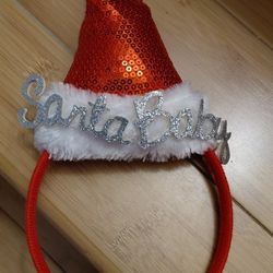 Santa baby hair band 