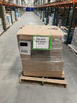 Free boxes: must the full pallet )75-150 per pallet.