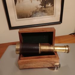 Antique Telescope 