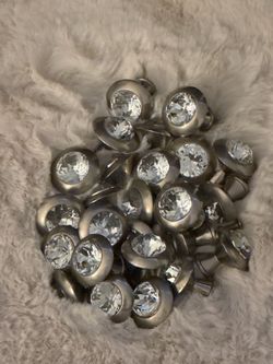 Crystal drawer/Cabinet Knobs