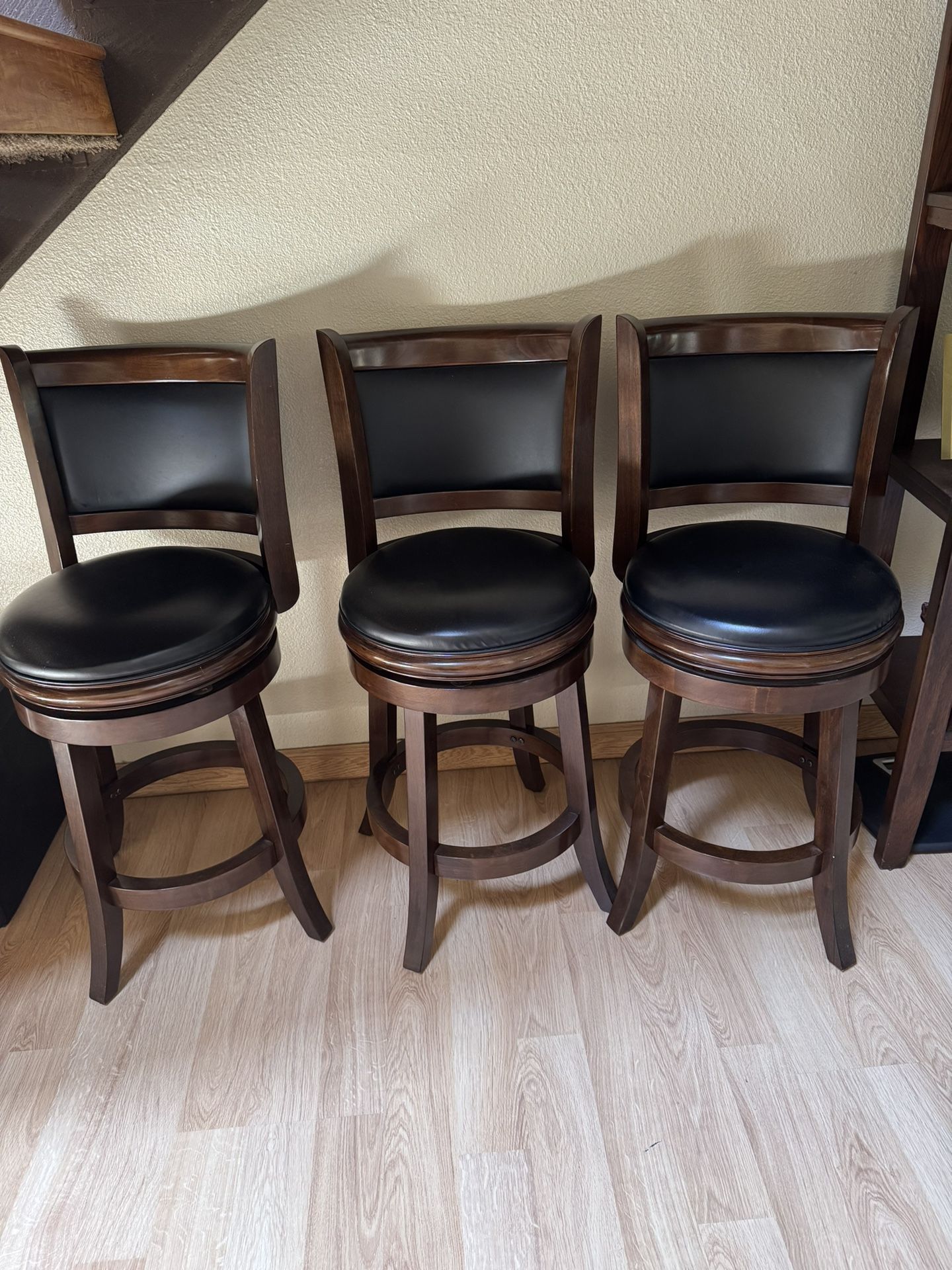 3 Swivel Bar Stools – $60 EACH OBO (Must Pick Up)