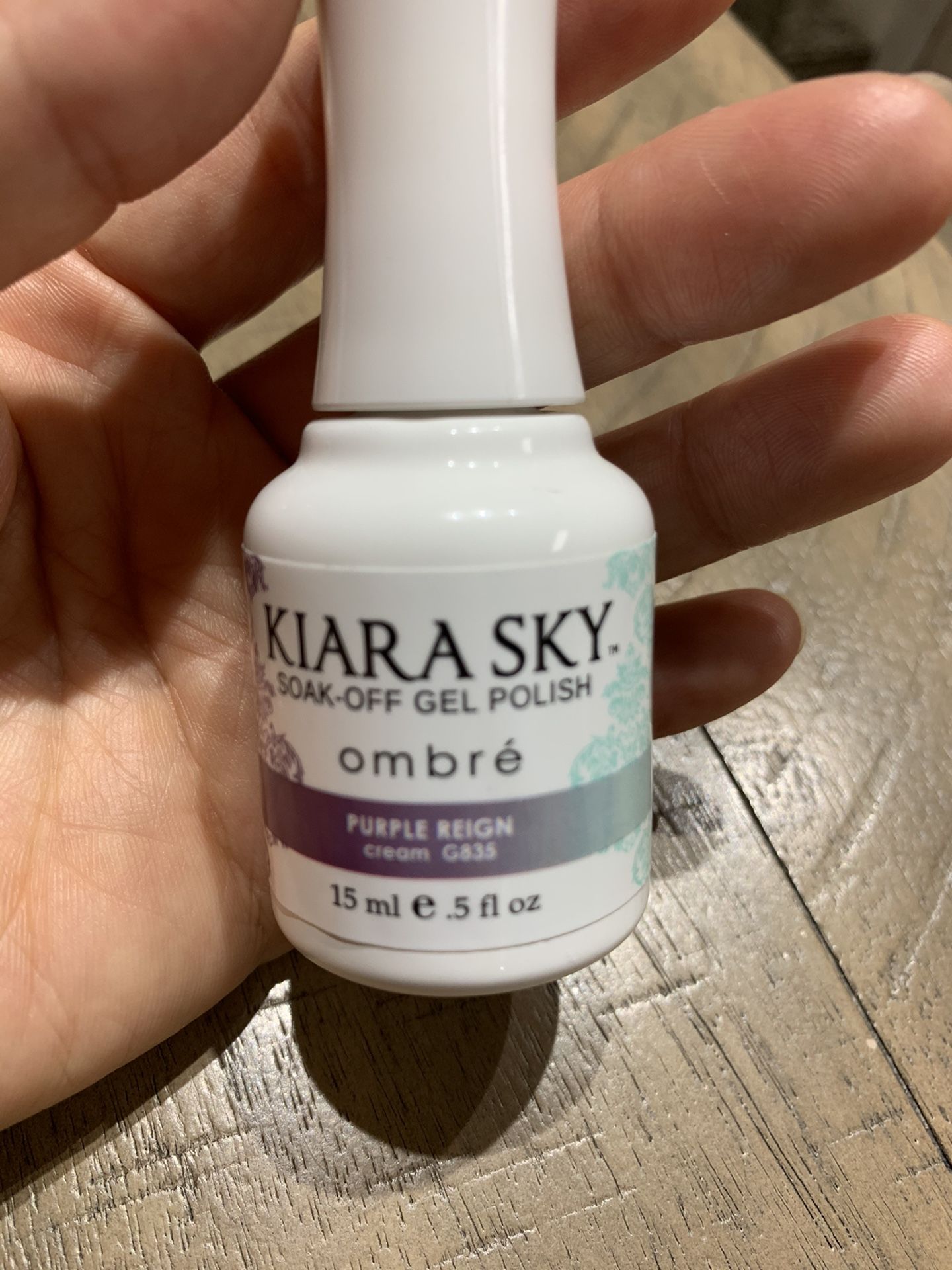 Kiara Sky soak-off gel polish Ombré