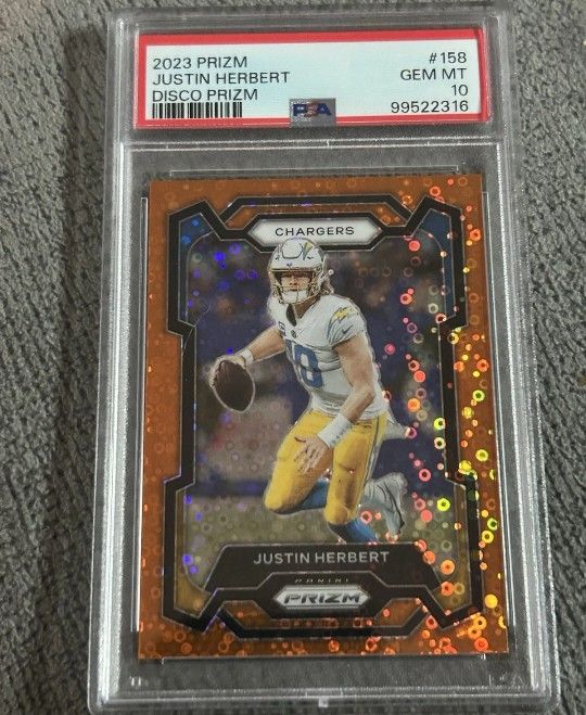 Super Rare PSA 10 Graded Josh Herbert Disco Prizm Card!!!