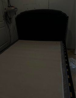 Full Size bed frame with base.
