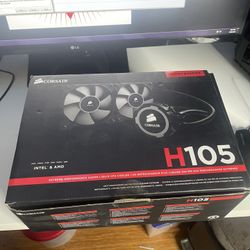Brand New Corsair H105 Liquid CPU Cooler