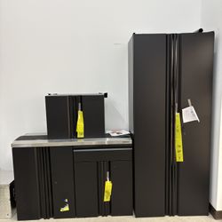BRAND NEW HUSKY Garage Cabinet Set- 