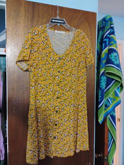 Yellow Summer Dress