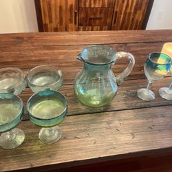 Margarita Pitcher And Glasses