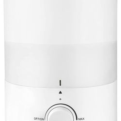 LEVOIT Humidifiers for Bedroom Large Room, 3L Cool Mist Top Fill Oil Diffuser for Baby Nursery and Plants, 360° Nozzle, Quiet Rapid Ultrasonic Humidif