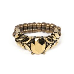 Brass Ring Stretchy Fits Size 6-10