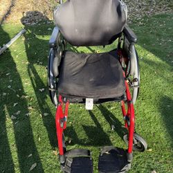  Quantum Rehab Lifestream XT Wheelchair w/ Comfort Acta-Back — $250
