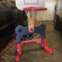 Meta De Básquetbol Y Fútbol Ajustable Para Entrenar Ayi Bebe