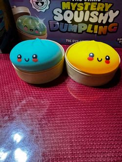 Mystery squishy dumplings