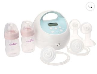Spectra Baby USA S1 Plus Breast Pump Double/Single Light Electric Rechargeable Battery Blue SPS100