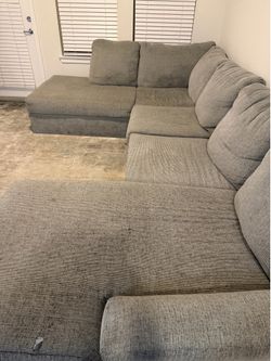 L shaped couch