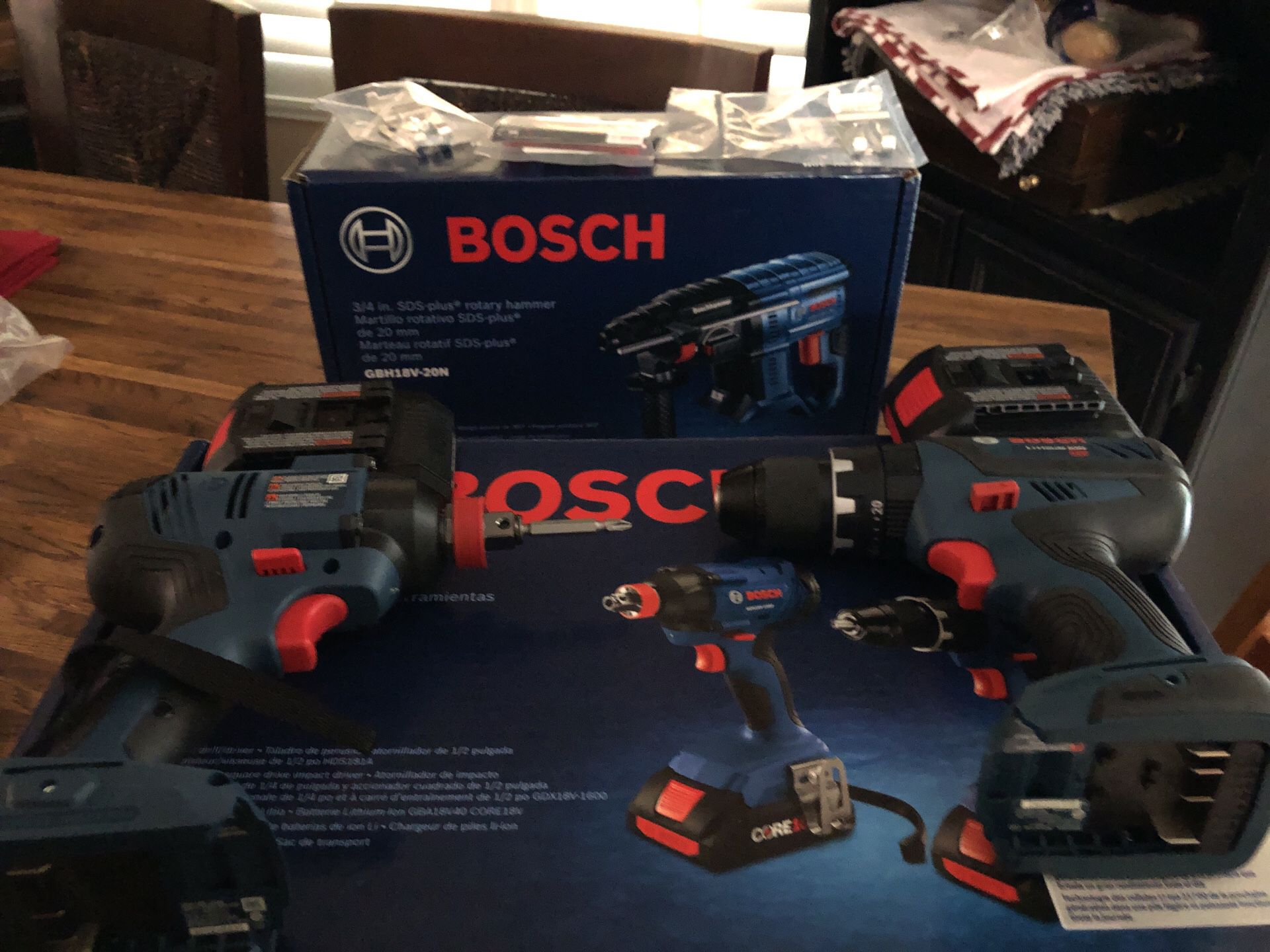 New Bosch cordless tools