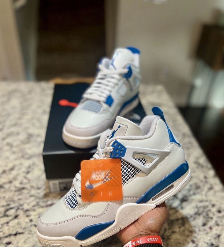 Jordan Military Blue 4s