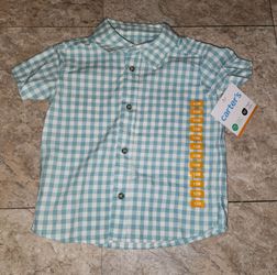 Carters baby boy shirt new
