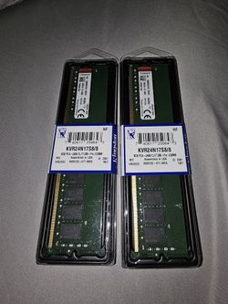 16GB DDR4 RAM Kingston KVR24N17S8/8