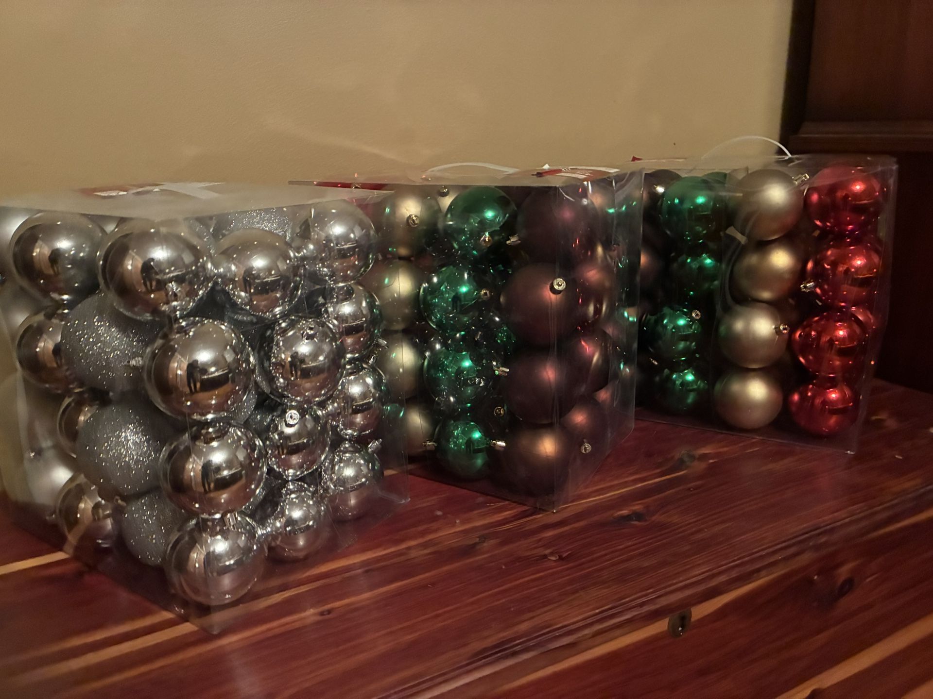 48 Piece  Holiday Tradition And Cabin Flurry Ornaments