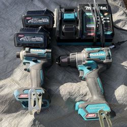 40V Max XGT Brushless Cordless 2-Pc. Combo Kit (Hammer Driver-Drill/Impact Driver) 2.5Ah