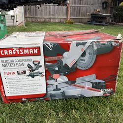 Craftsman SLIDING COMPOUND Miter Saw