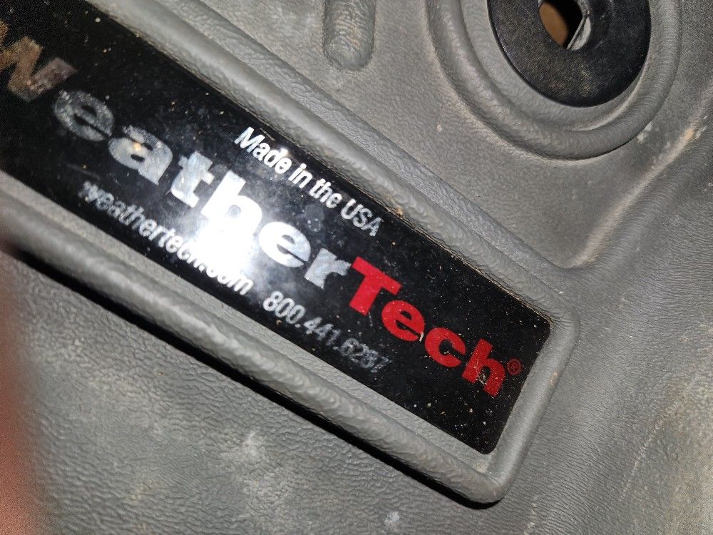 Weather Tech floor liners. 2007-2021 Toyota tundra (DOUBLE CAB).
