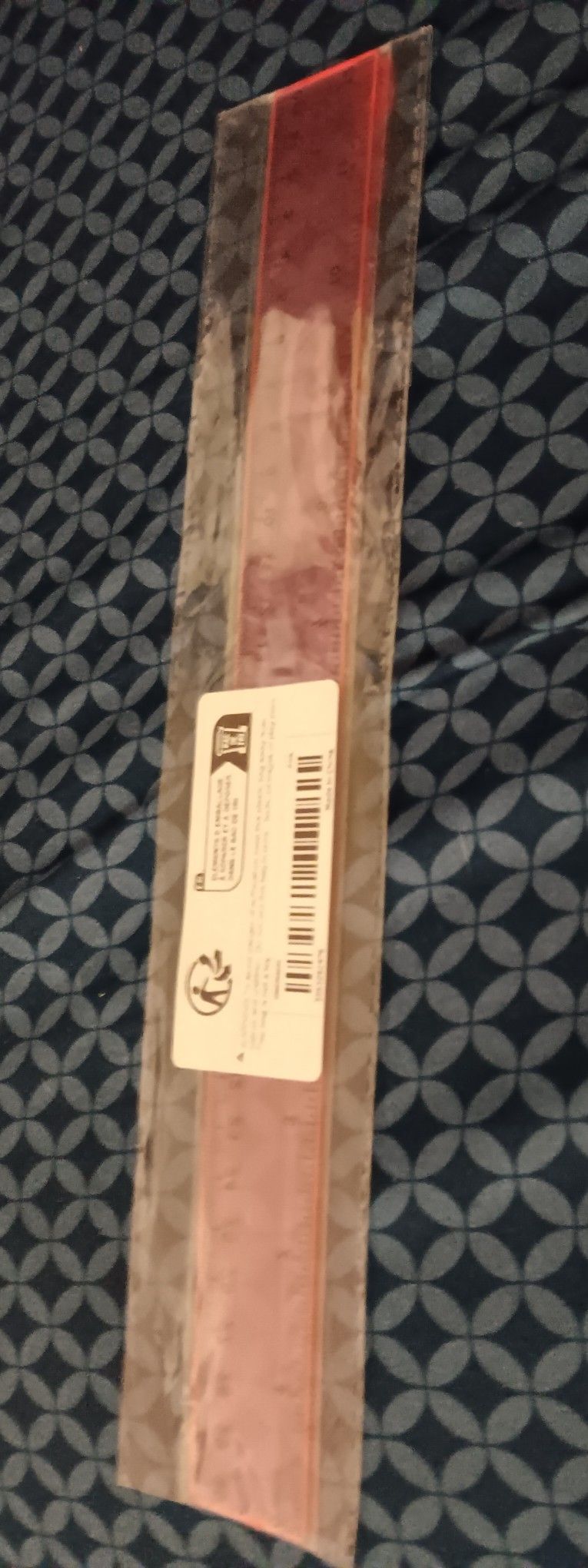 Pink Plastic Ruler